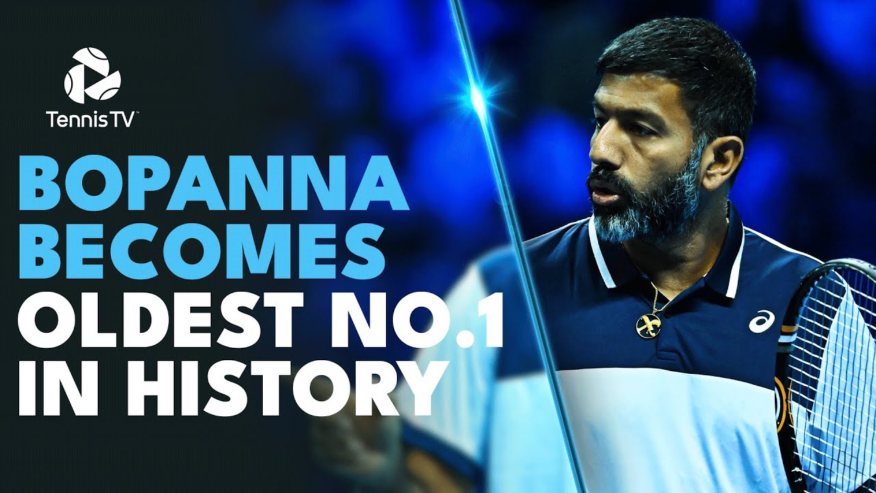 43-Year-Old Rohan Bopanna: The Oldest World Number 1 In History!