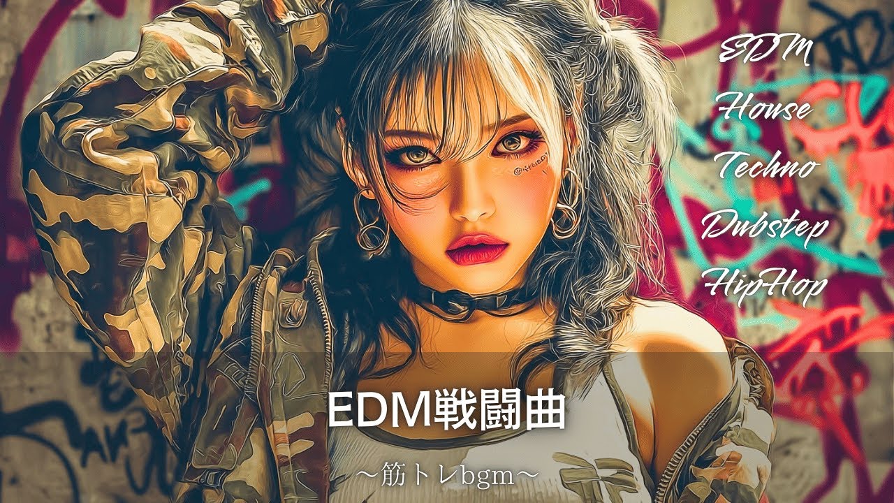 【重低音】かっこいい戦闘曲bgm🔥EDM×HipHop｜ドライブ,通勤,家事,勉強｜筋トレbgm｜テンションが上がる曲