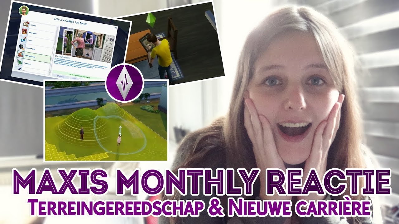 Terreingereedschap en meer! 🌄 De Sims 4 Maxis Monthly Livestream ↝ Terugblik & Reactie