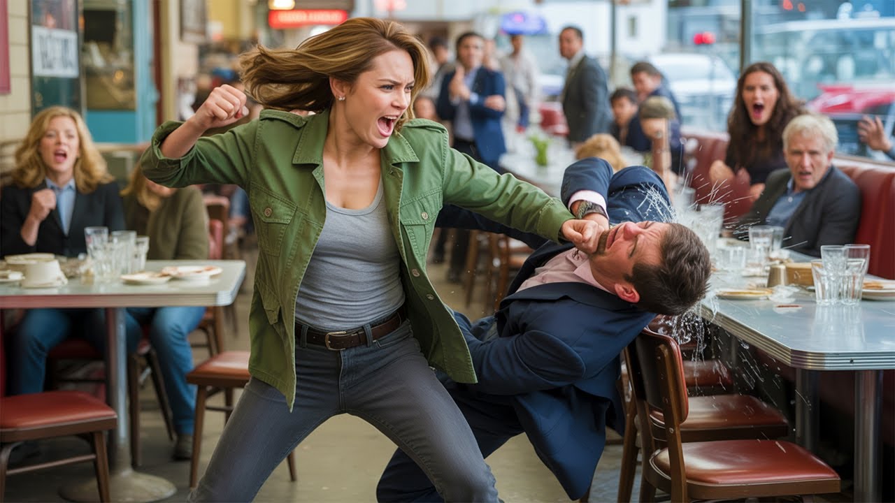 Tre uomini aggrediscono una donna in un ristorante… 15 secondi dopo scoprono che è una Marine