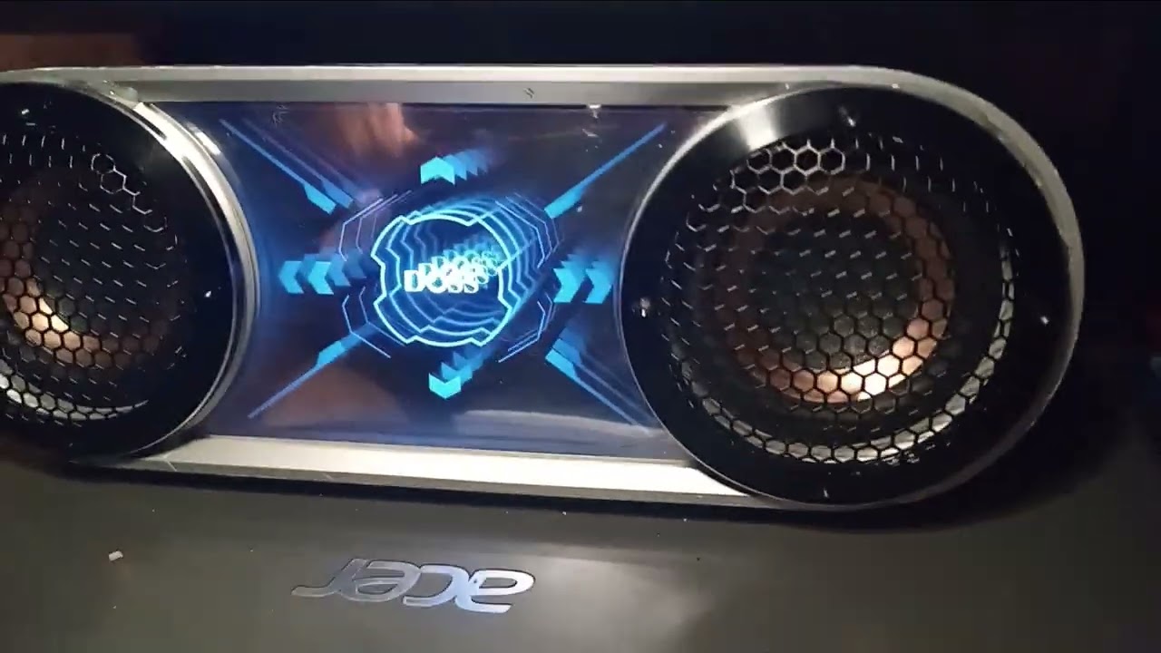 DOSS Soundbox Pro Plus P400 Bluetooth Speaker with new grills installed