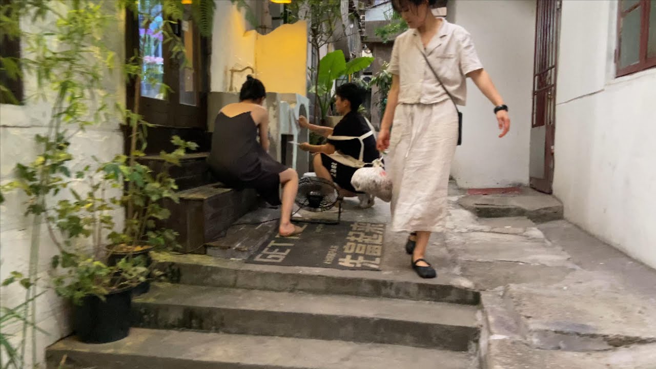 再逛湖南株洲文艺巷 找找巷子秘密 China zhuzhou city street downtown