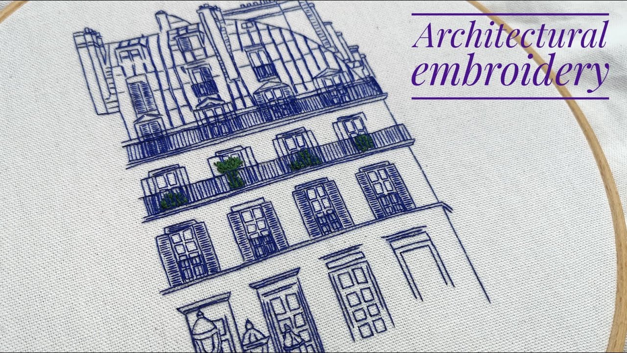 Architectural Hand Embroidery Relaxation