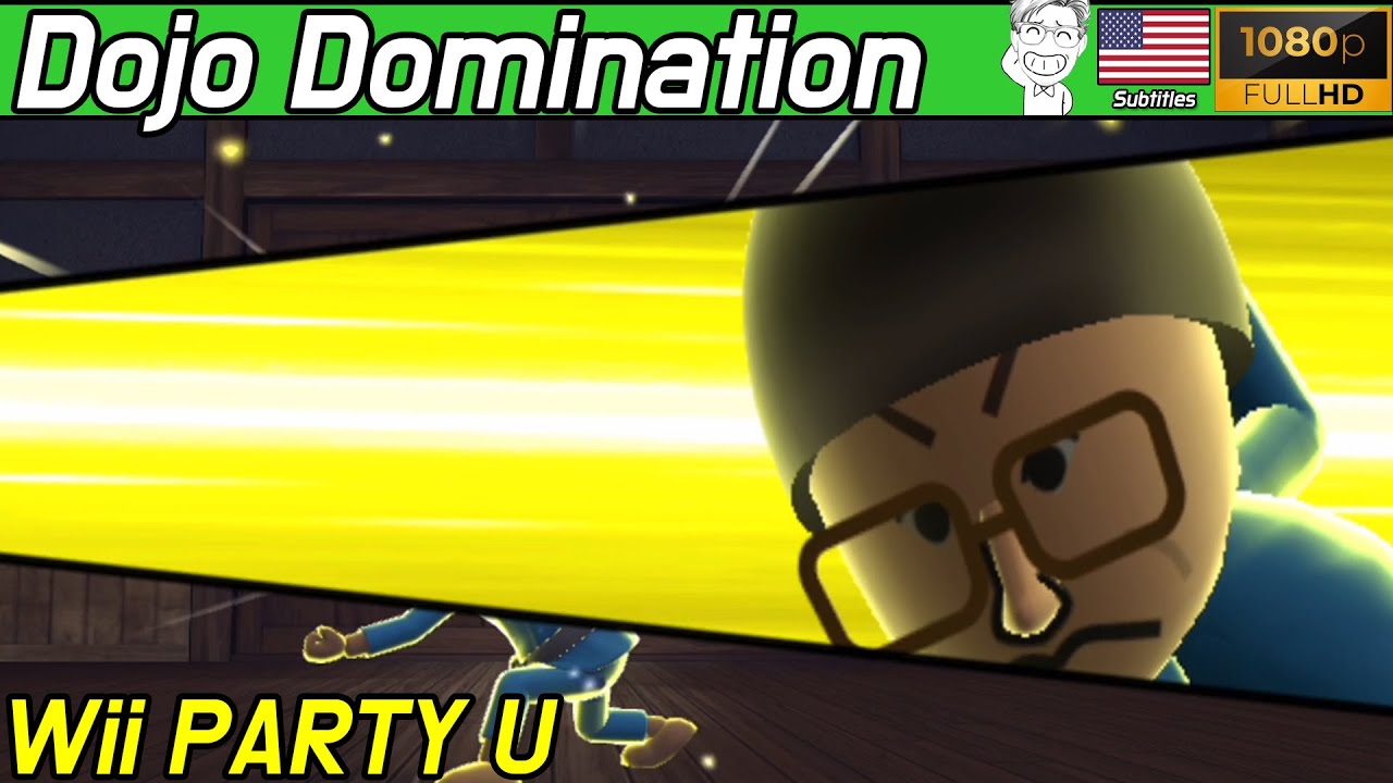 Wii Party U - Dojo Domination ( Advanced Mode, Eng Sub )