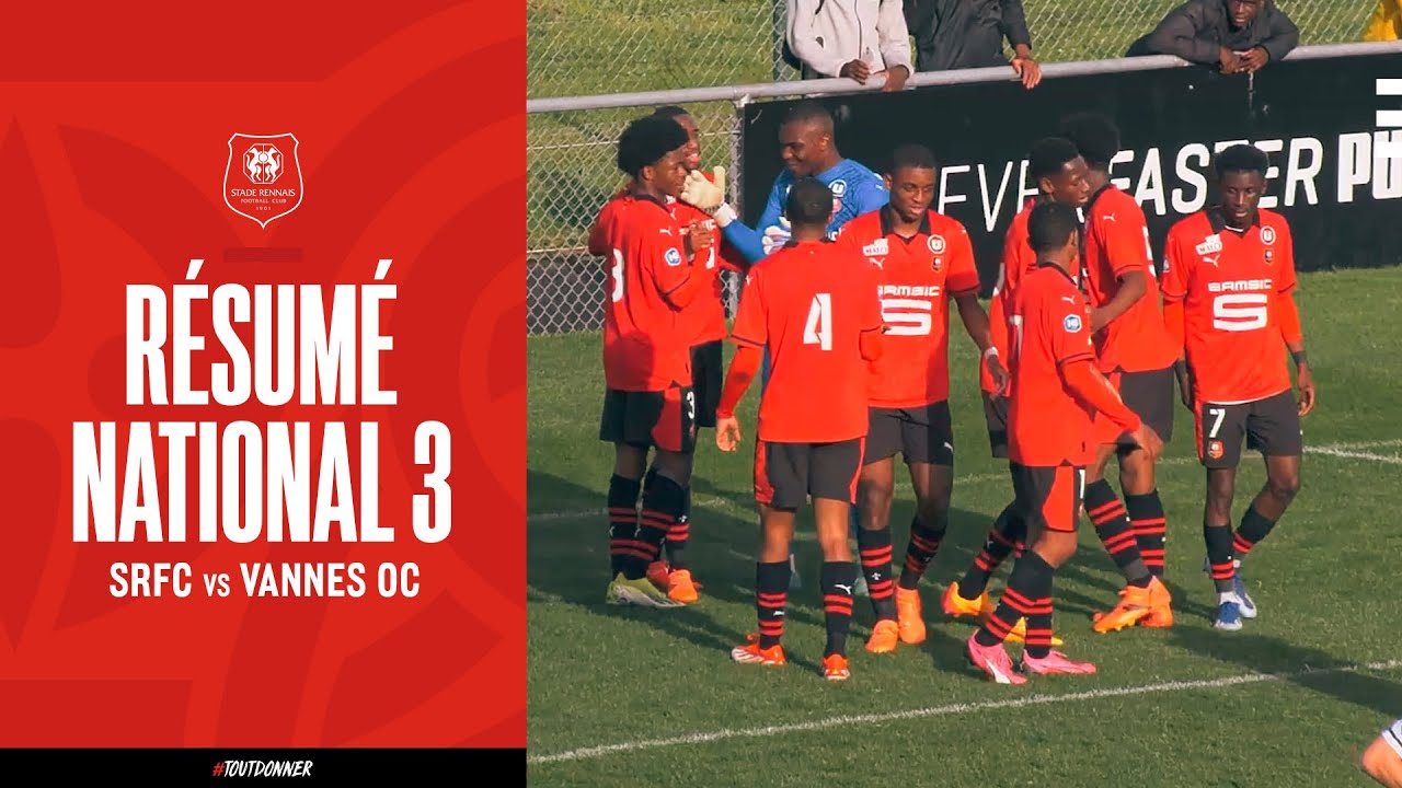 Académie | N3 - Stade Rennais F.C. / Vannes OC : le résumé (4-1)