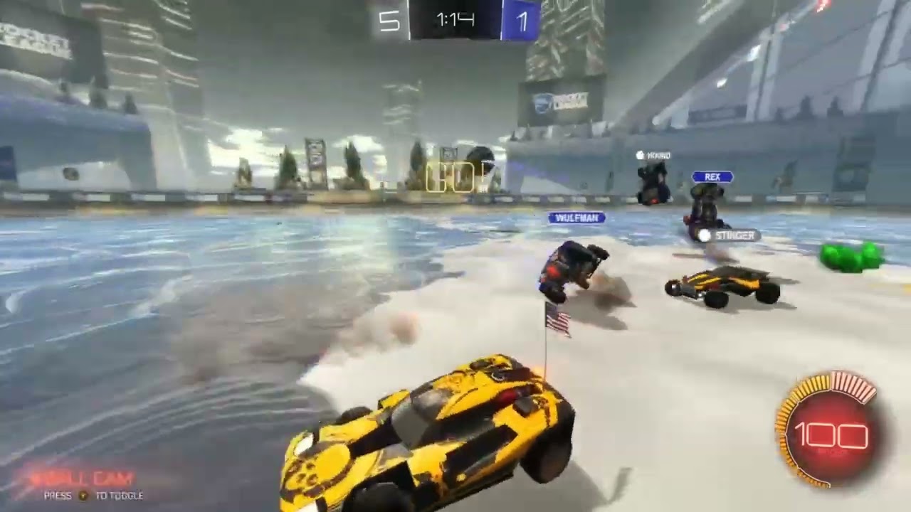 NHL Rocket League Oilers vs knights (game 4 S1)