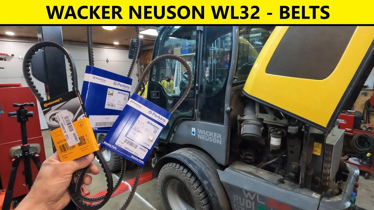Wacker Neuson WL32 - Fan, Air pump & AC Belt