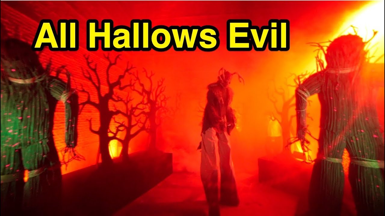 All Hallows Evil Scare Zone - Halloween Horror Nights 2019 (Universal Studios Hollywood, CA)