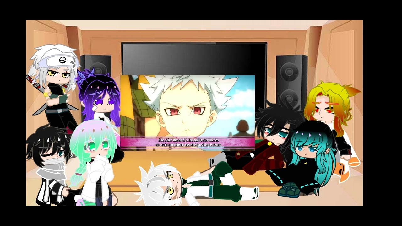 los pilares reaccionan a tomioka es Ban 1/?