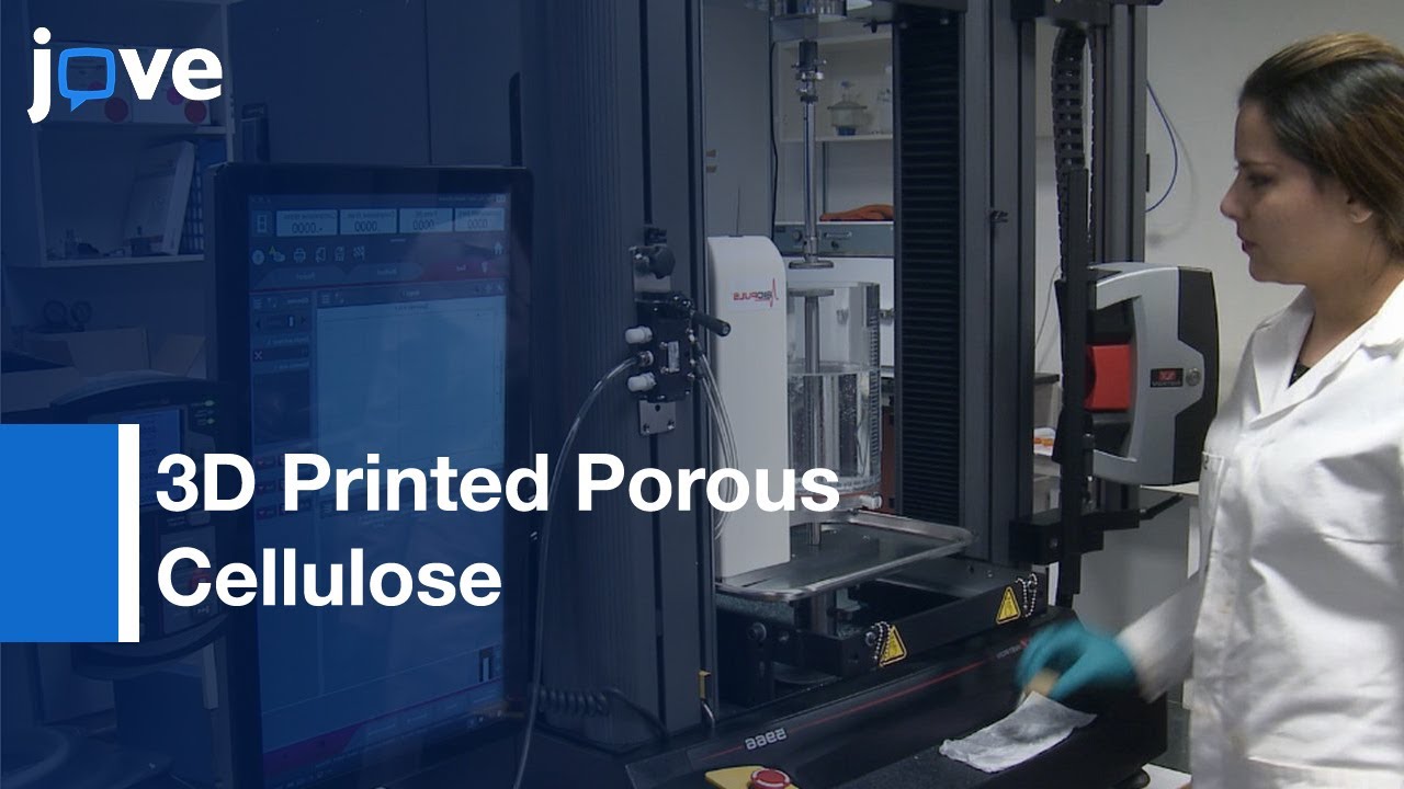3D Printed Porous Cellulose Nanocomposite Hydrogel Scaffolds - Preview
