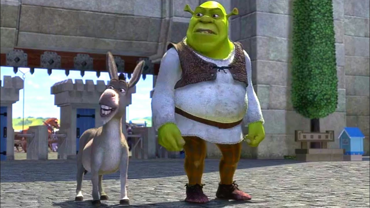Shrek E Burro Chegaram Em Duloc | Shrek (2001) DUBLADO HD