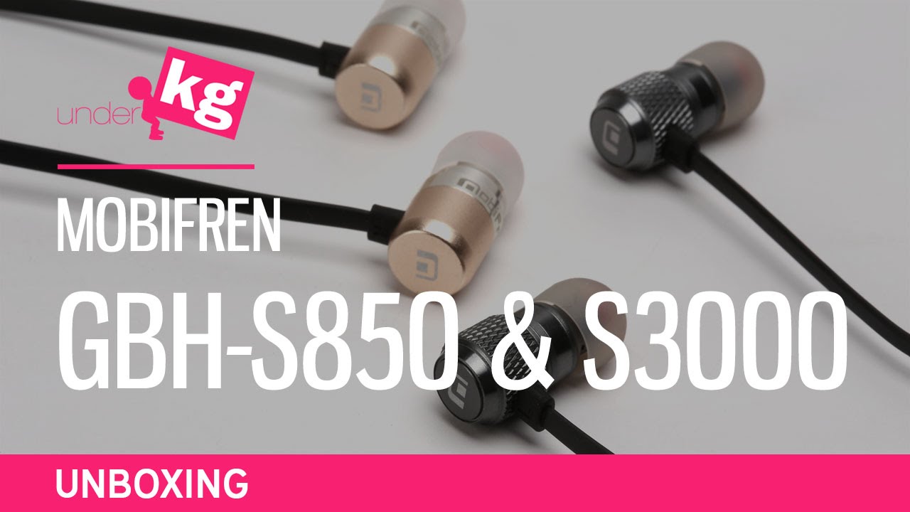 MobiFren GBH-S850 & S3000 Series Unboxing [4K]