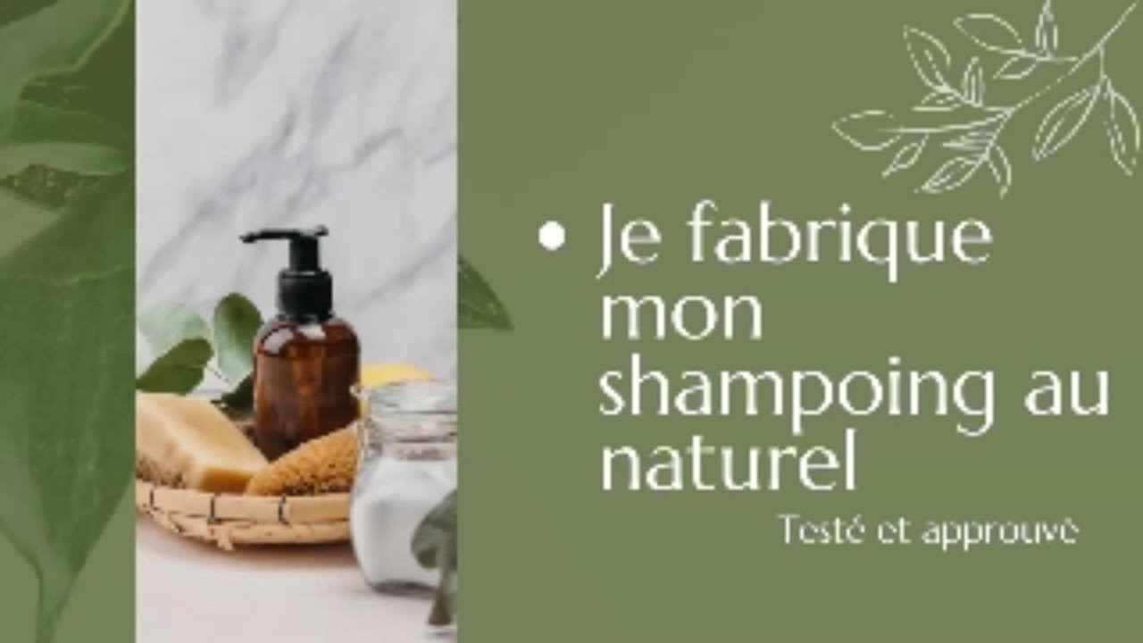 Shampoing liquide au naturel