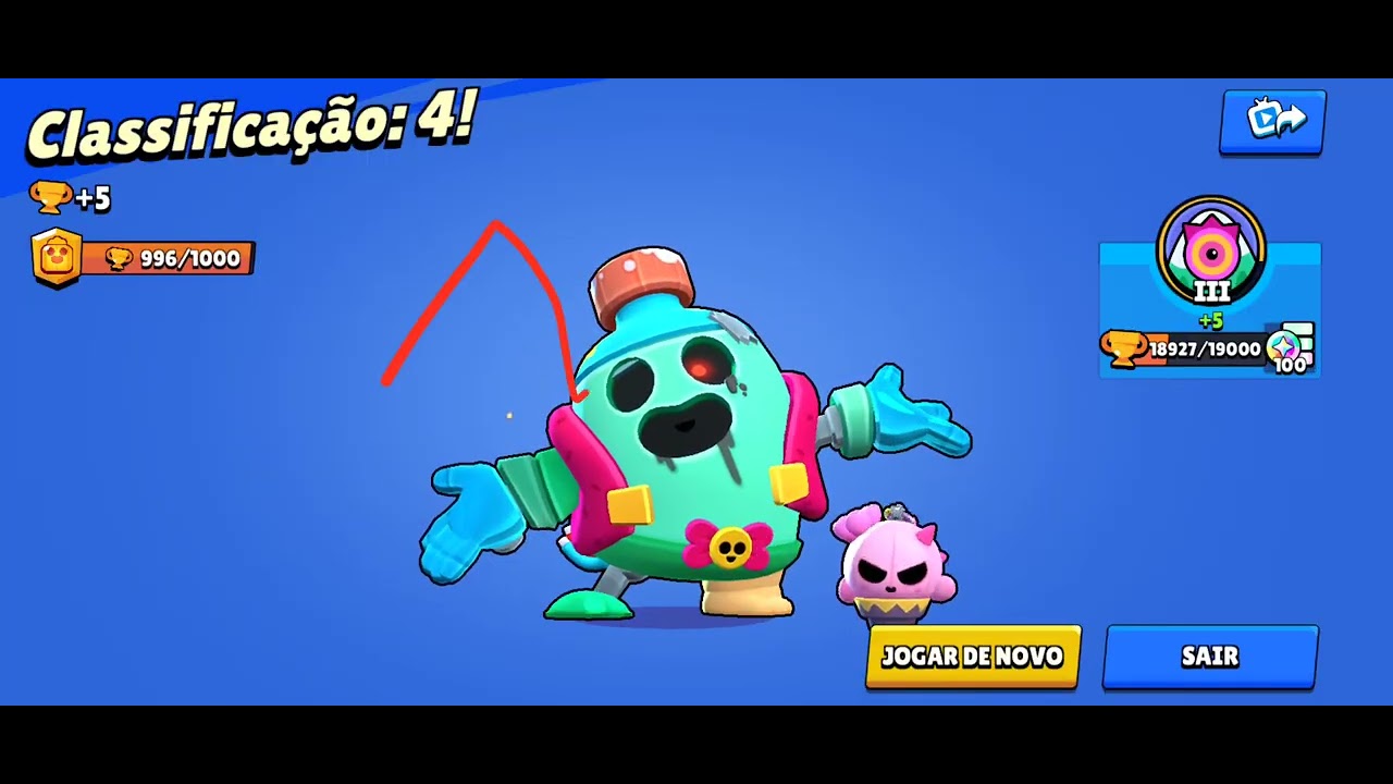 Consegui meu troféus no spike e prestígio  kk