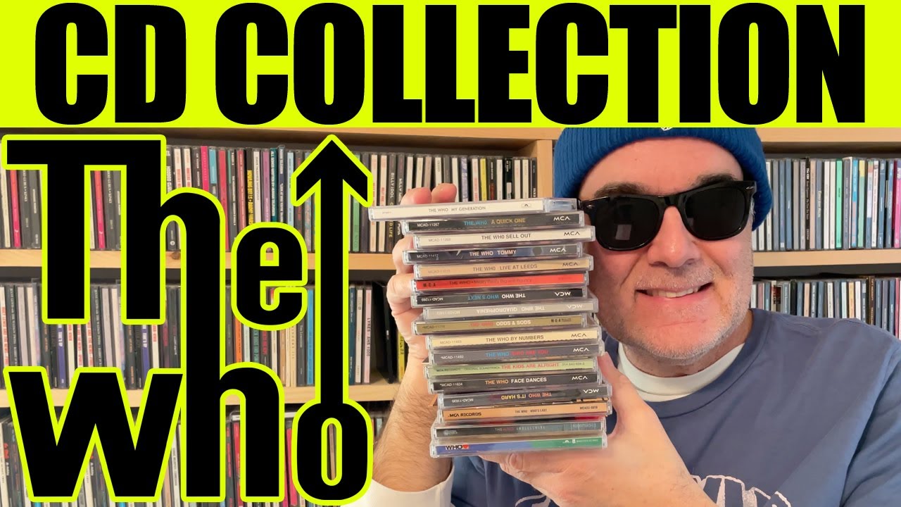 The Who CD Collection // record collection // physical media // CDs // Townshend // @thewho5803