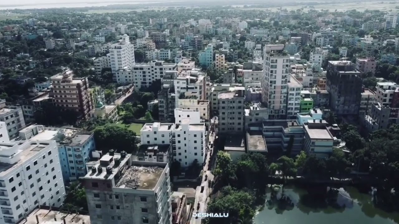 প্রাণের শহর ব্রাহ্মণবাড়িয়া ❤️❤️❤️ Brahmanbaria City Drone View