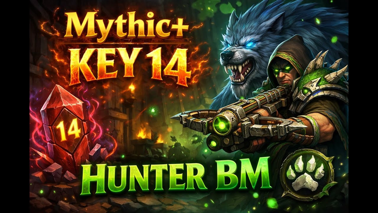WoW Retail - Mythic+ Key 14 Eco Dome - Hunter BM (Pre-patch Midnight)