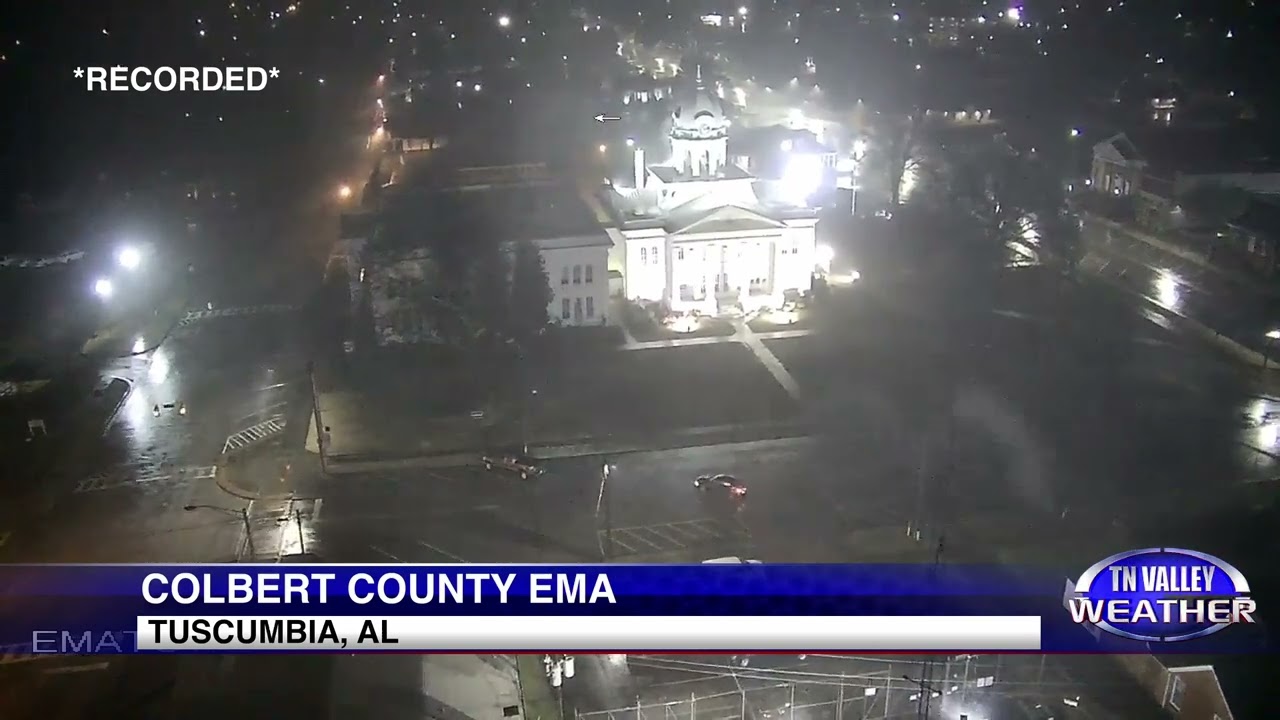 TNVWX's 8-minute lead time for the Tuscumbia, AL tornado | Feb 15th, 2025