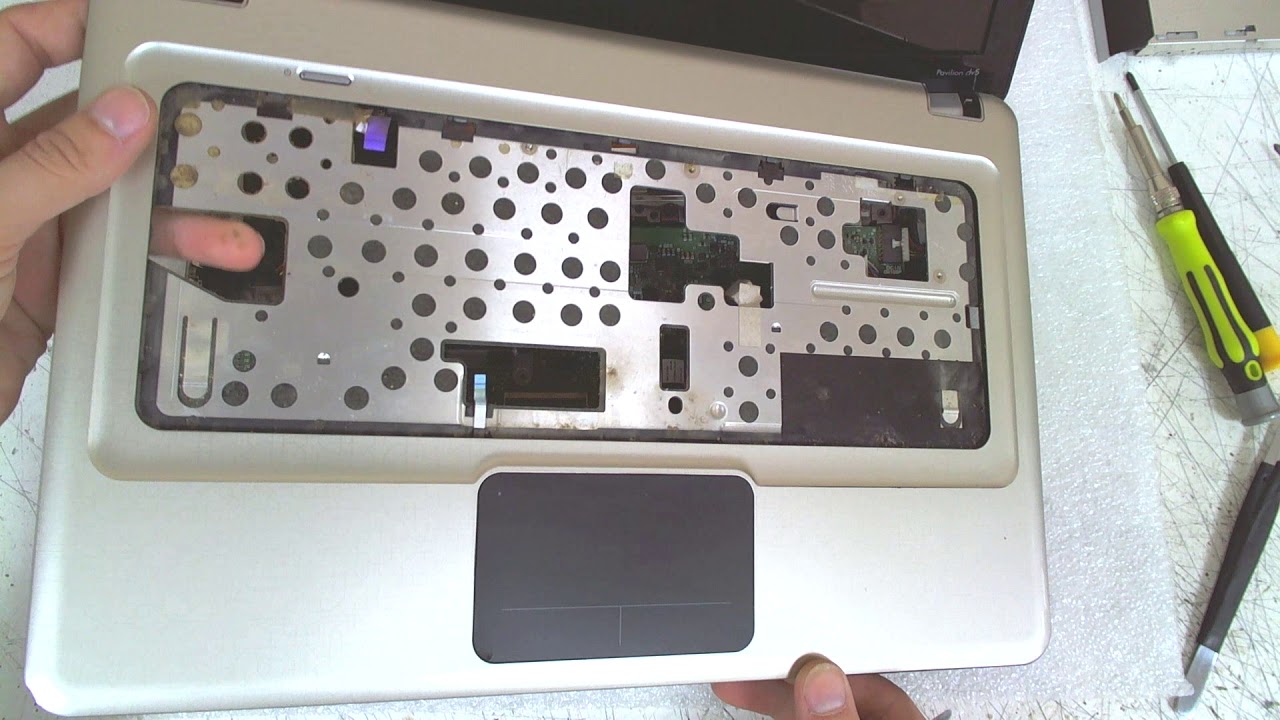 HP Pavilion DV5 Disassembly / Fan Cleaning