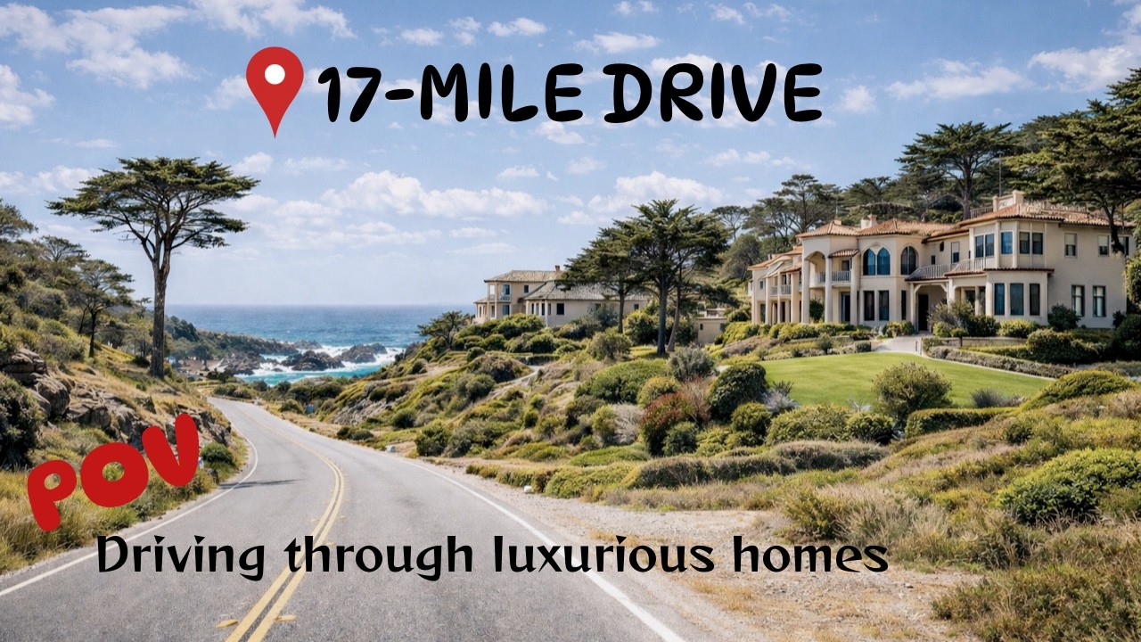 Driving the Famous 17-Mile Drive in Pebble Beach | California Scenic Coastal Drive