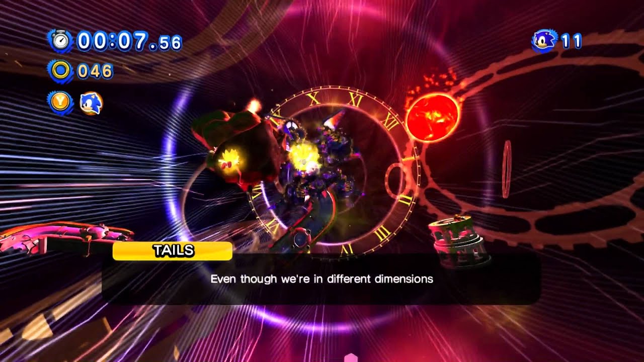 Sonic Generations - Time Eater Boss Fight