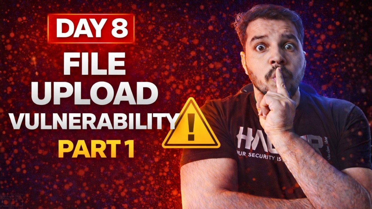 Day 8: File Upload Vulnerability Explained Part 2 | Bug Bounty Full Course | Web Security Tutorial