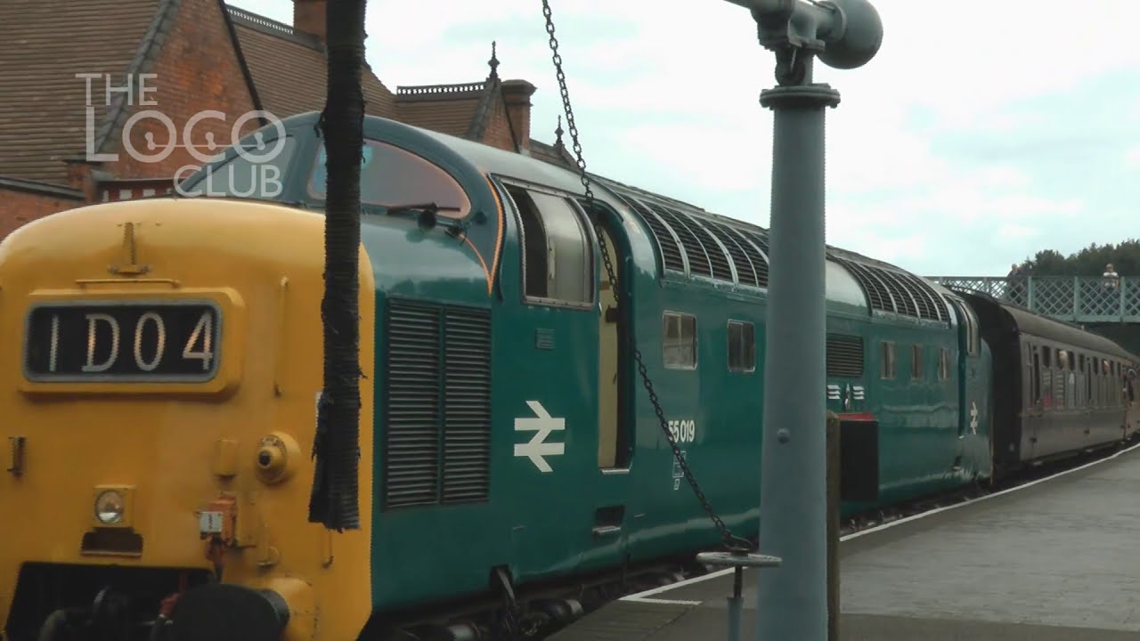 Deltic 55019 on the North Norfolk Railway