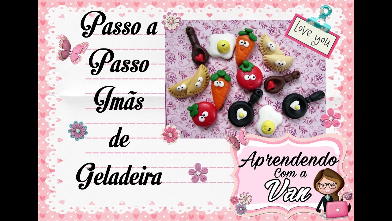 (DIY) IMÃS DE GELADEIRA SEM MOLDE #1