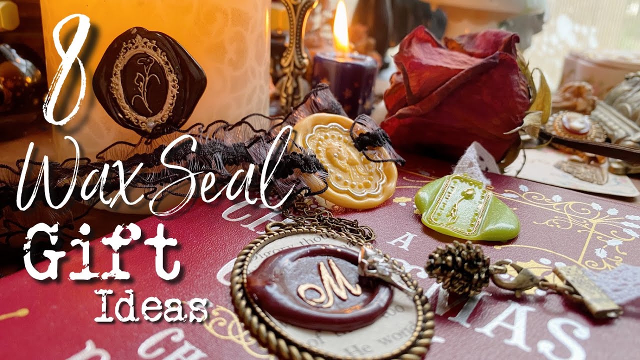 8 Wax Seal Ideas 🎀⚜️ Craft with Me | DIY Gift Series | Aesthetic Journaling