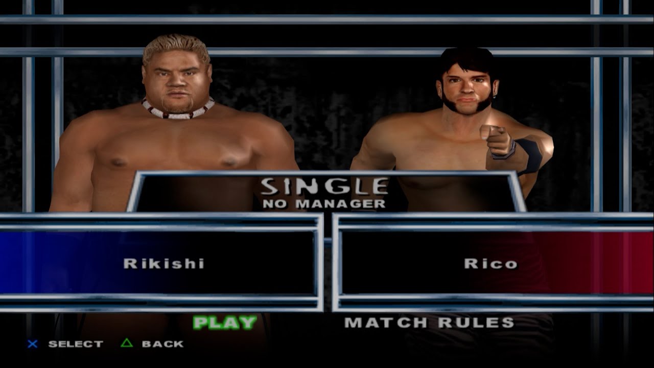 WWE SmackDown! Here Comes the Pain - Rikishi VS Rico (SINGLE)