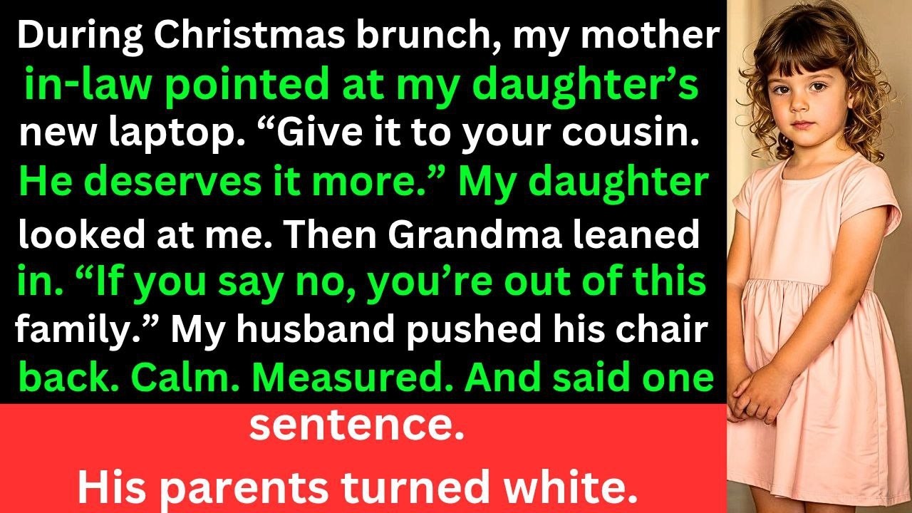 My mother-in-law told my 9-year-old, “If you say no, you are out of this family.”