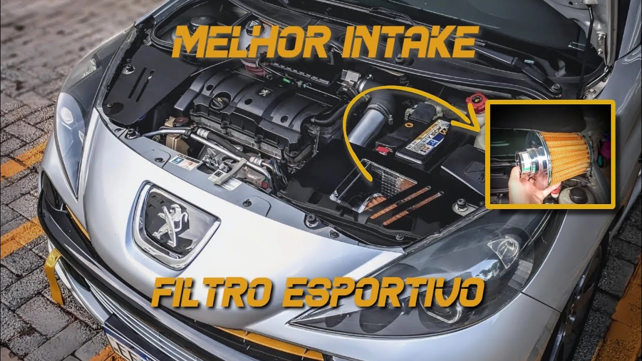 melhor intake filtro esportivo feito em casa Race Crome   |  canal car play