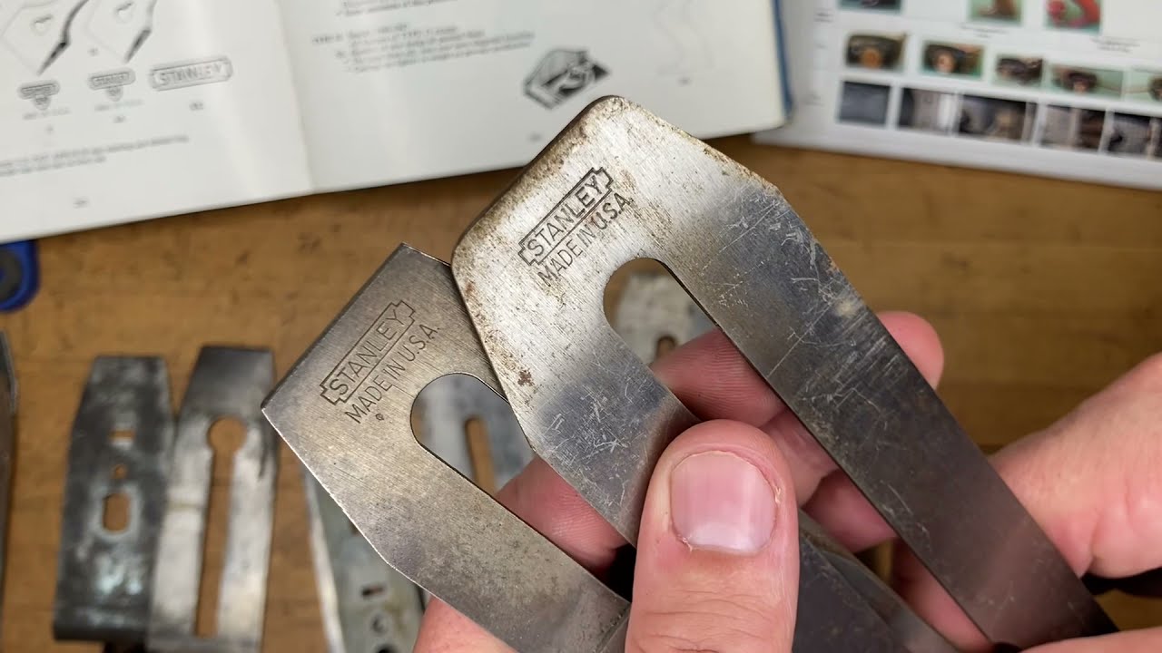Stanley Hand Planes - a look at the various trademarks / logos used by Stanley thru the years