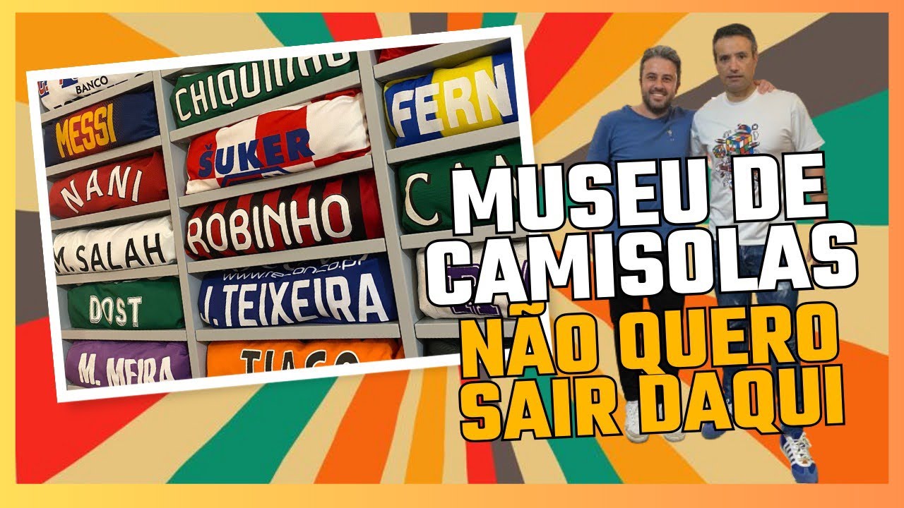 MUSEU LUÍS PAIVA - MILHARES DE CAMISOLAS ⚽️