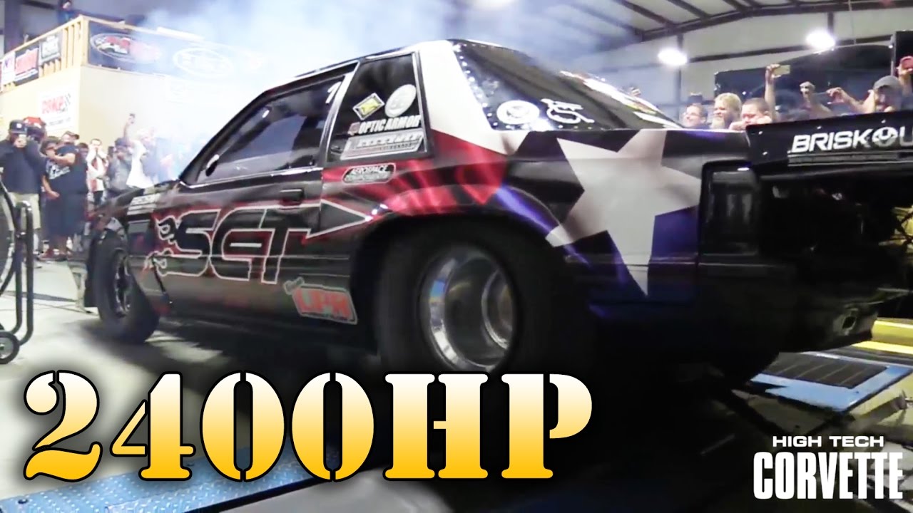 Mike Murillo's 2419hp Mustang - Dyno Pull