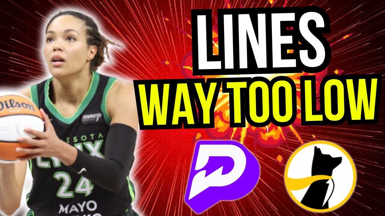 (4-0 победа всухую🧹) Лучшие прогнозы на матчи WNBA сегодня!! Среда, 19 августа | PrizePicks и Und...