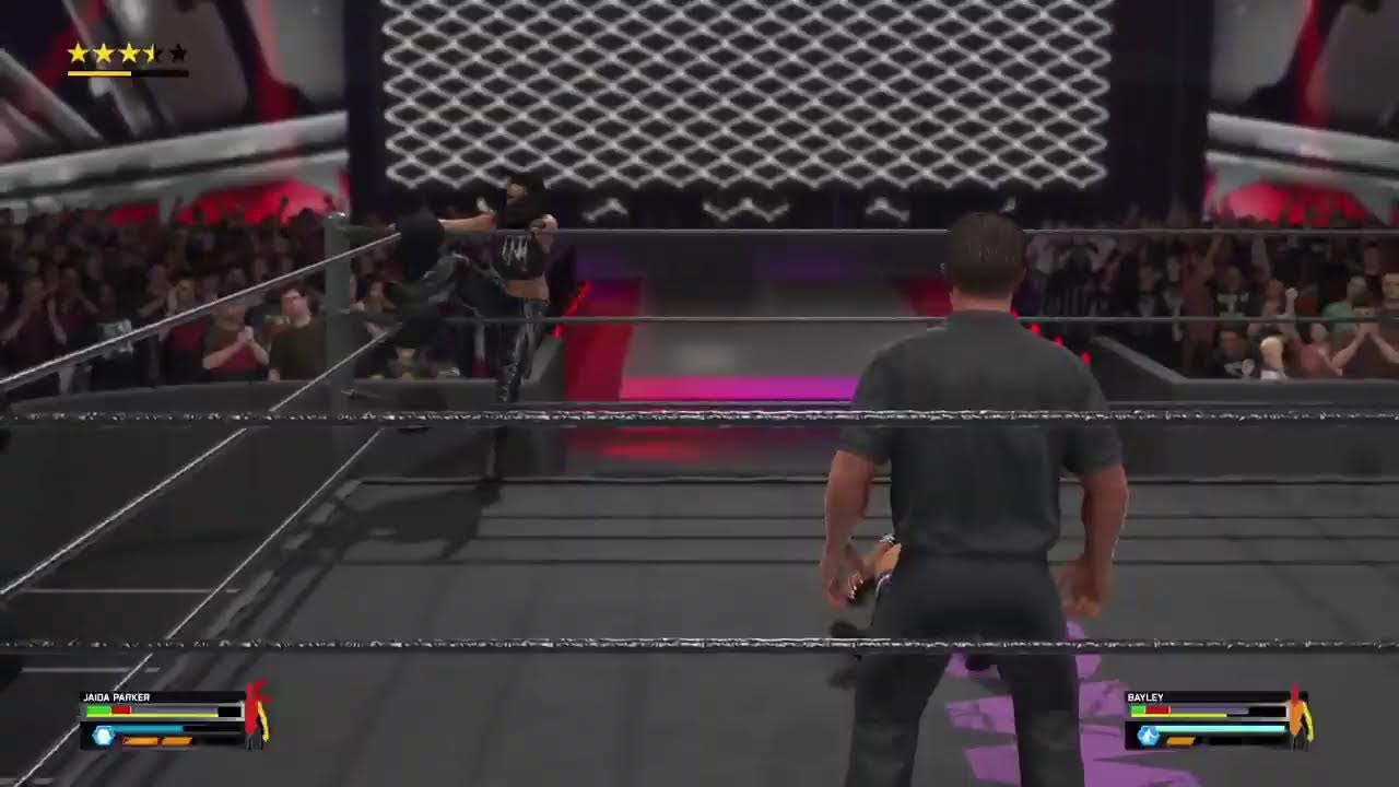 uk women champion bayley vs jaida parker