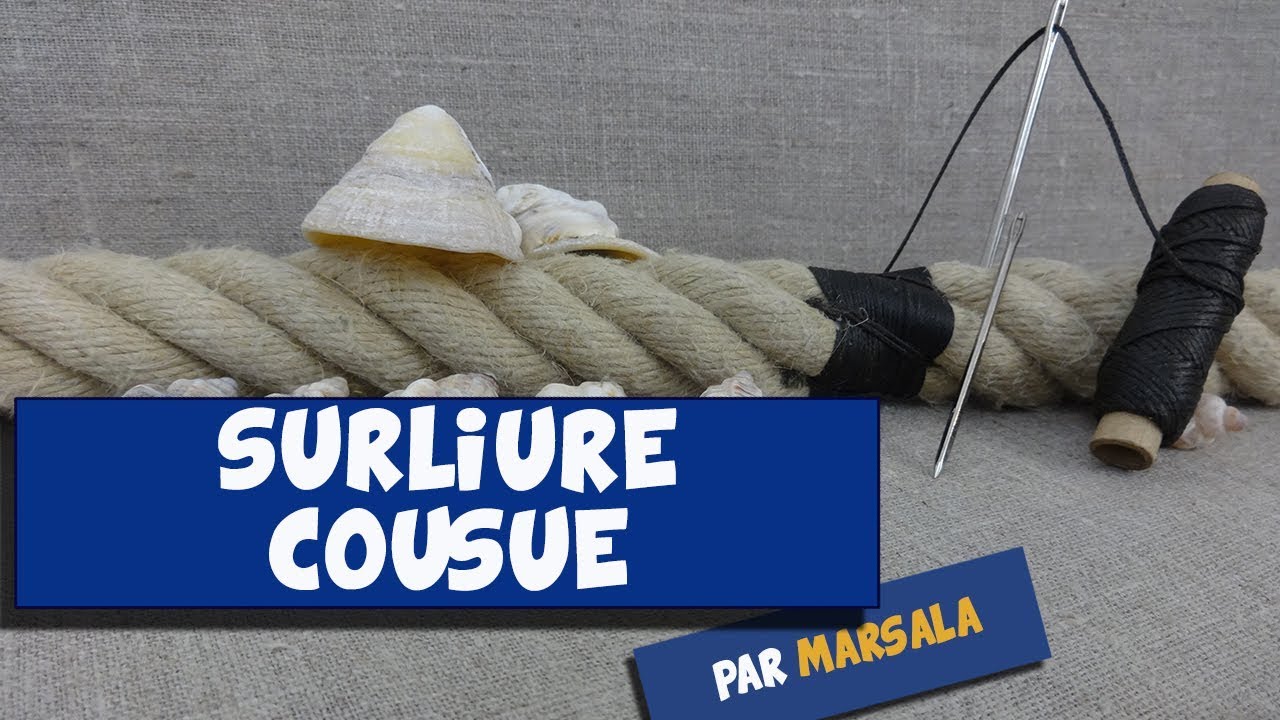 Surliure : Surliure  cousue