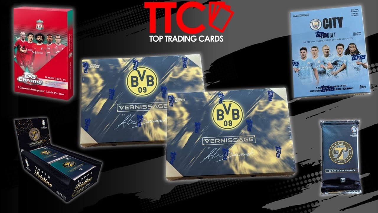 TTC BOX BREAK STREAM ⚽ 🔥🔥 TOPPS BVB VERNISSAGE RELEASE DAY BREAK | join our Breaks ⬇⬇⬇