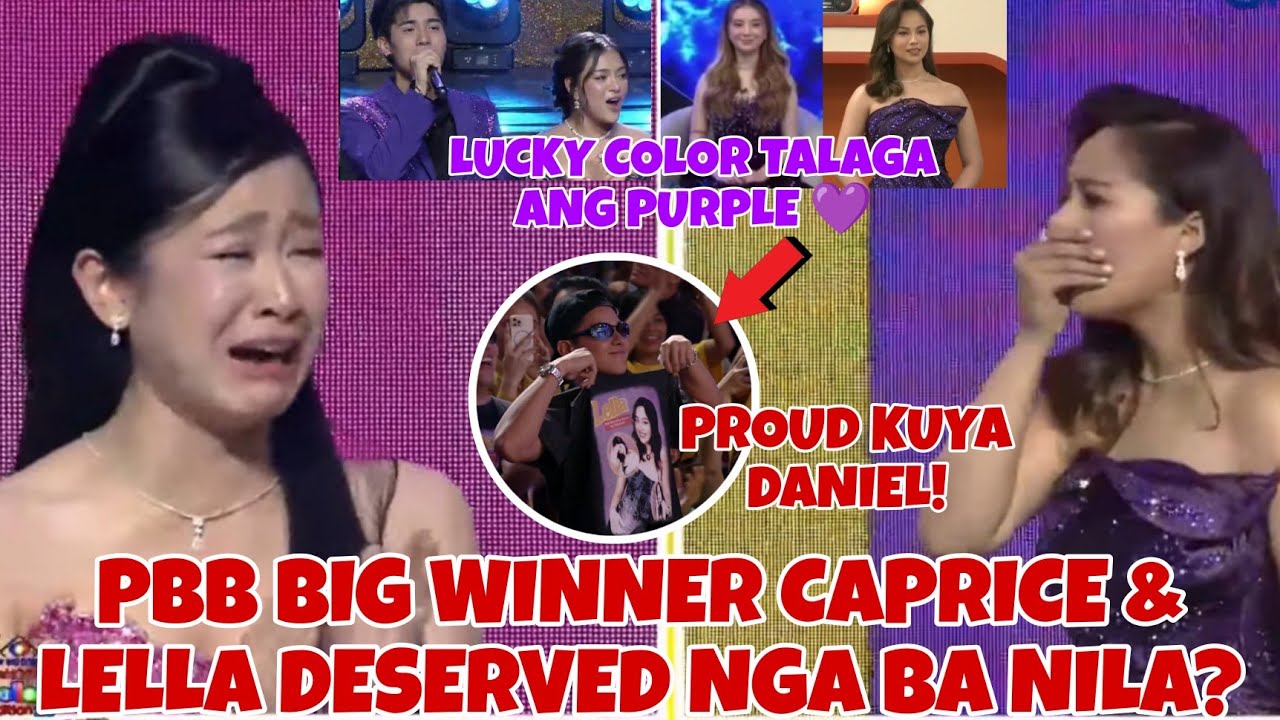 CAPRICE AT LELLA TINANGHAL NA BIG WINNER DESERVED BA NILA? | PBB COLLA 2.0