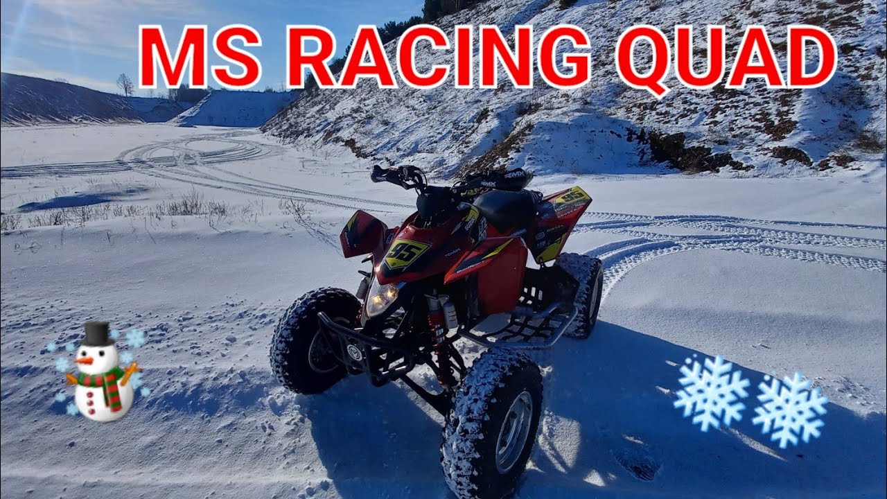 JAZDA PO ŚNIEGU || SUZUKI LTZ 400 K9 || #quad #suzuki #ltz400k9 #quadypolska #msracing #racingquad
