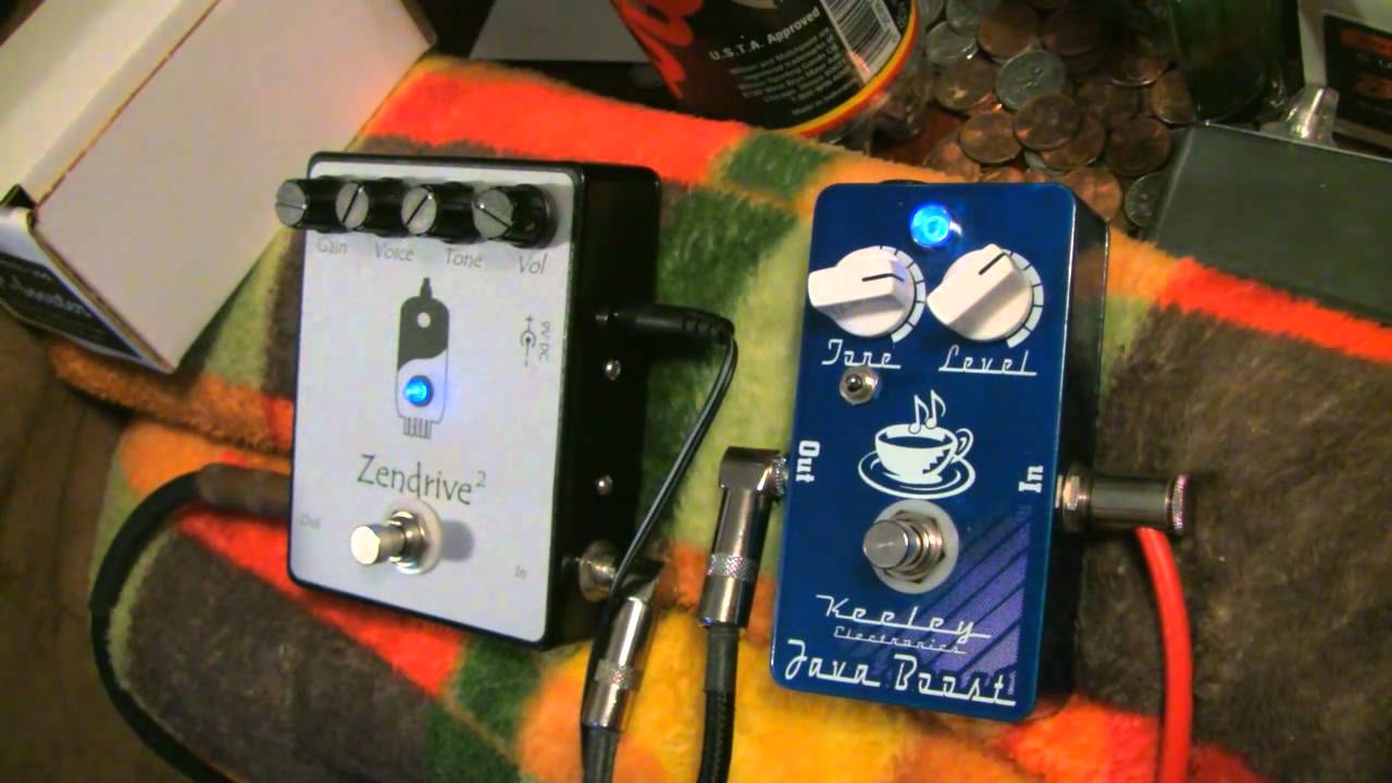 Keeley Java Boost and Hermida Zendrive 2 Demo