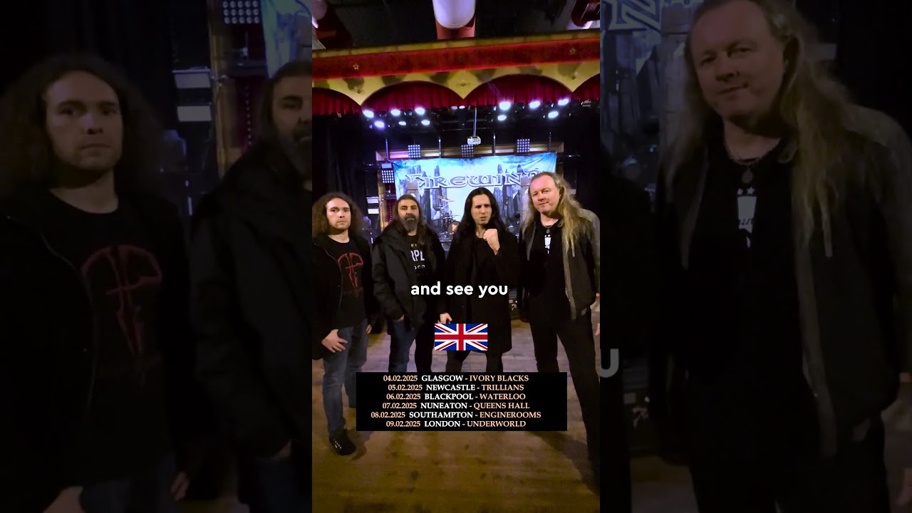 FIREWIND UK TOUR 2025 with FURY