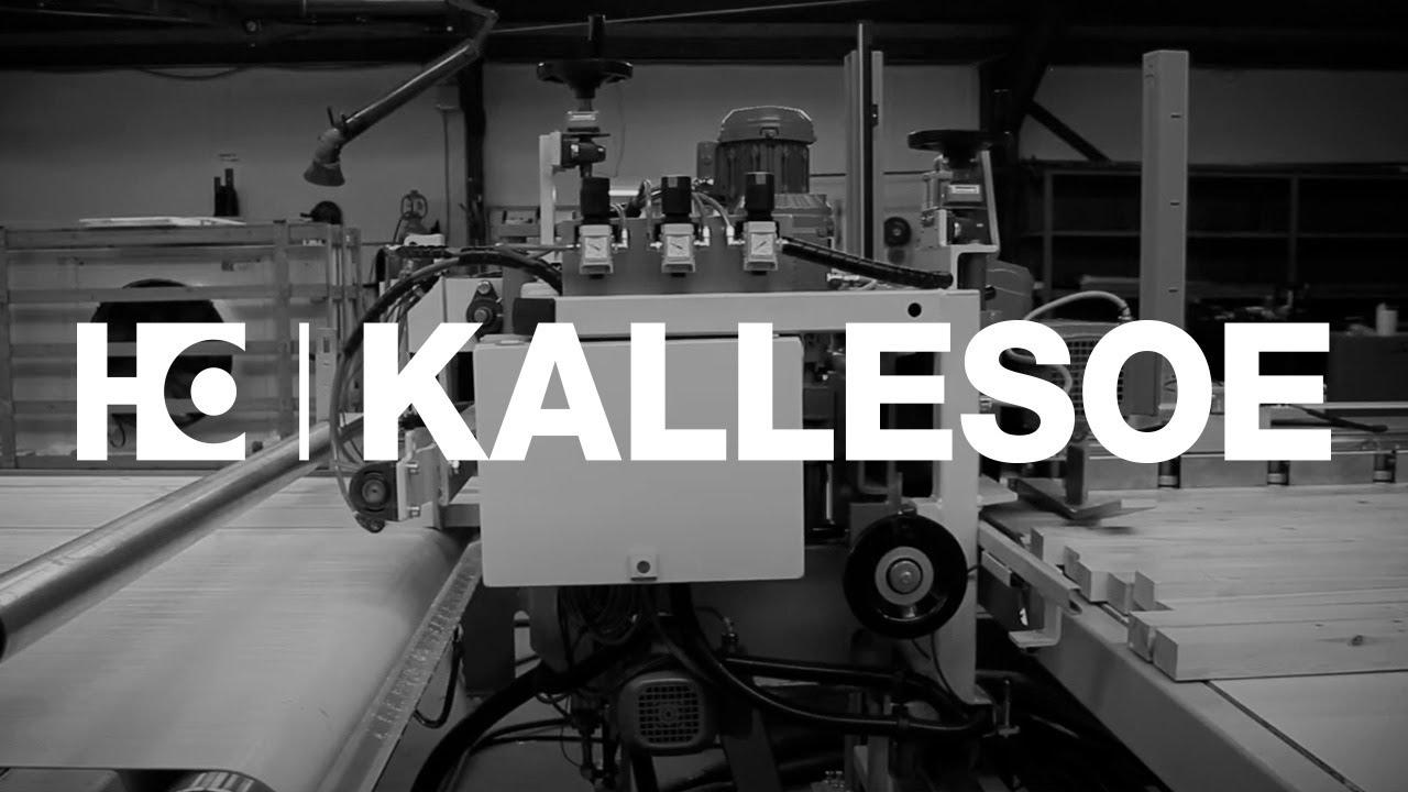 Radio Frequency Board Press from Kallesoe Machinery