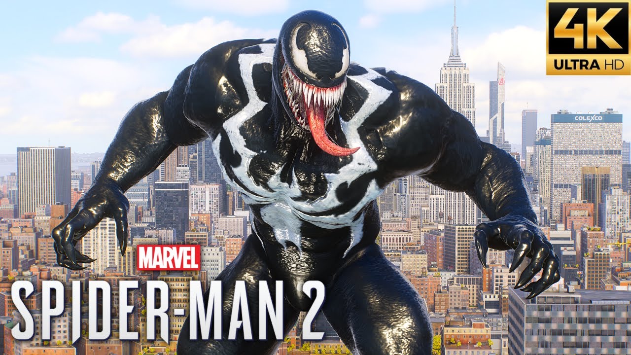 Marvel's Spider-Man 2 PC - Venom Free Roam Gameplay Mod (4K 60FPS)