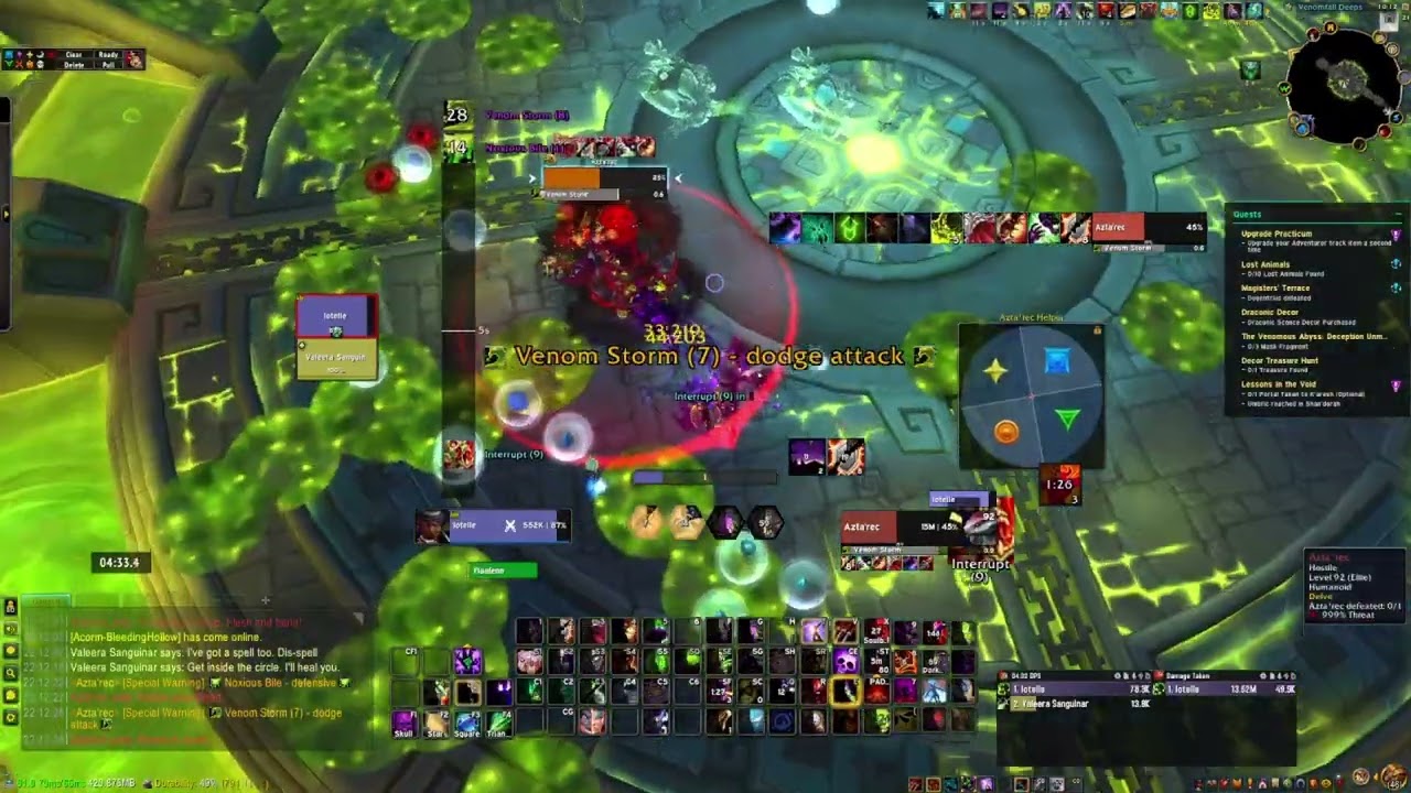 Affliction Warlock - Fabled Azta'rec Nemesis ?? Boss - Midnight Season 2