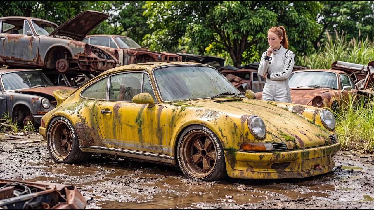 ASMR Car Restoration | Watch This 1989 Porsche 911 Carrera 4 Coupe Become a German Masterpiece | 4K