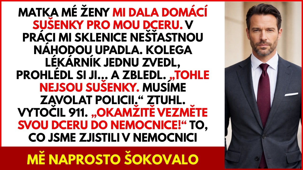 Tchyně poslala dceru domů se sušenkami. Kolega lékárník si toho všiml a hned volal 911