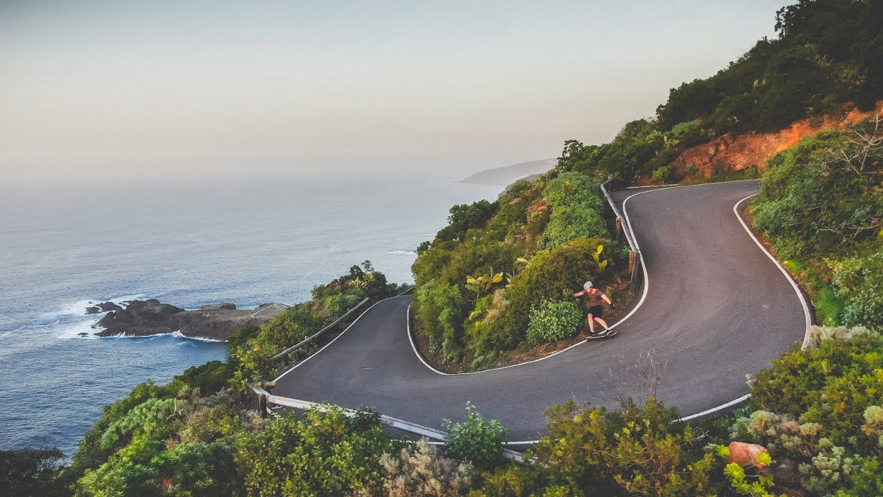 REKD Ultralite In-Mold Helmet | Mirko Paoloni and Simon Lechner Longboarding in Tenerife