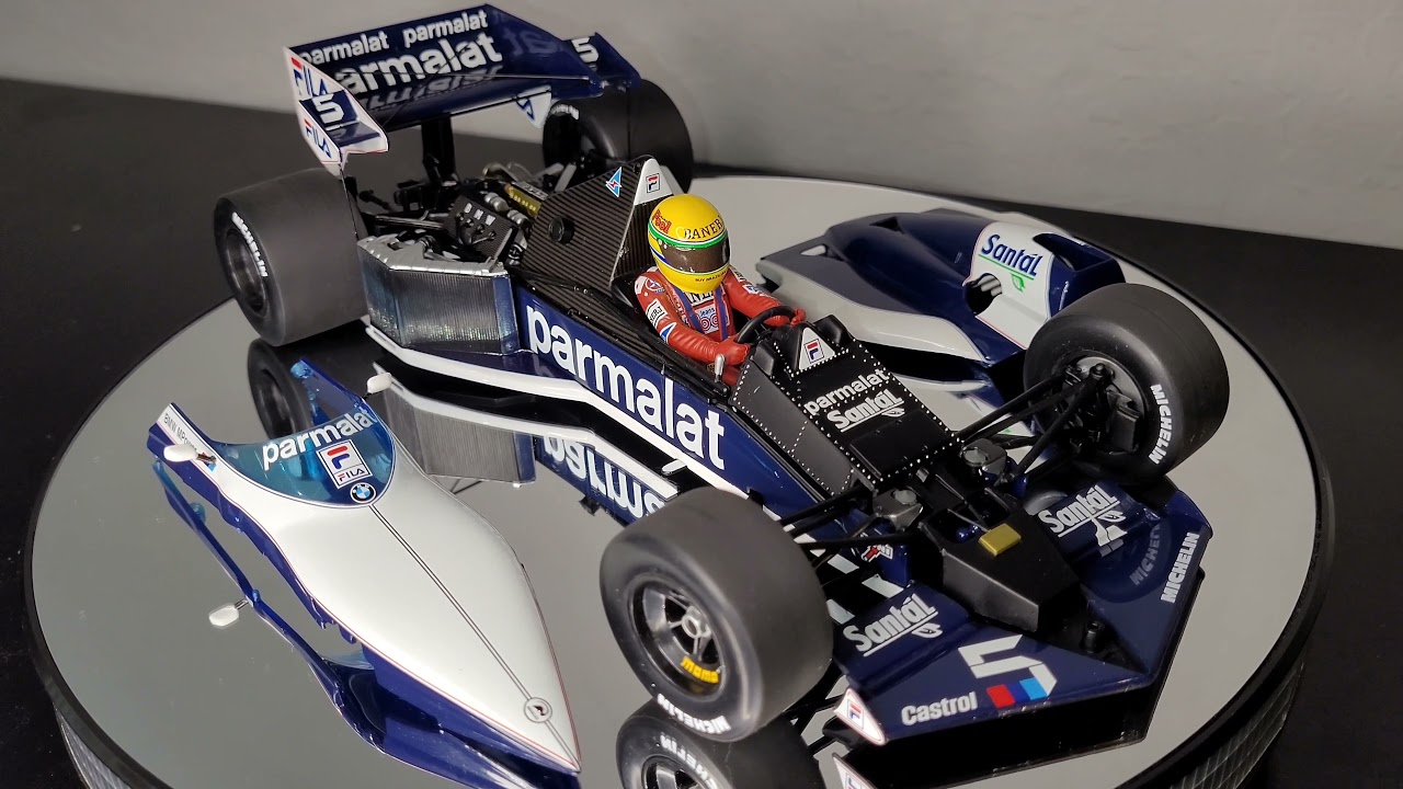 Ayrton Senna - 1983 Brabham BMW BT52B Test Diecast 1/18